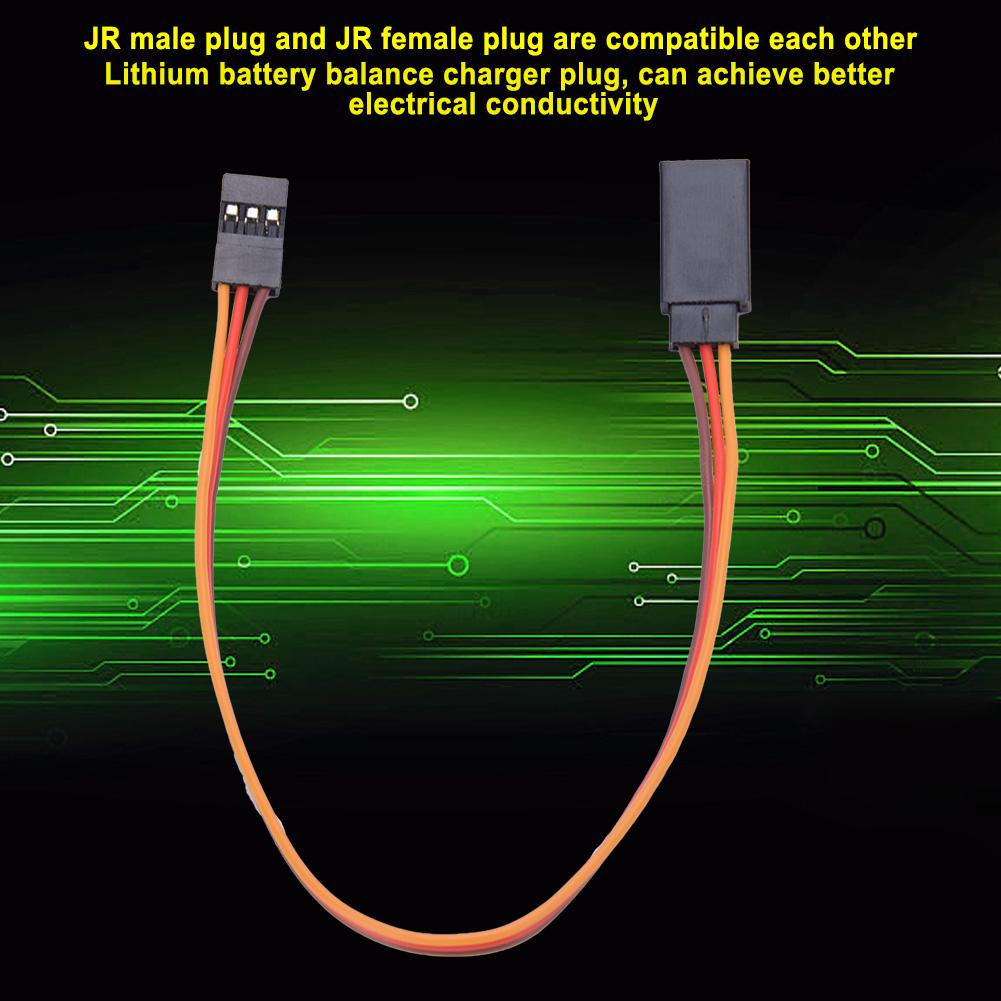 10 buc Cablu prelungitor servo JR tată la mamă pentru RC Futaba500mm