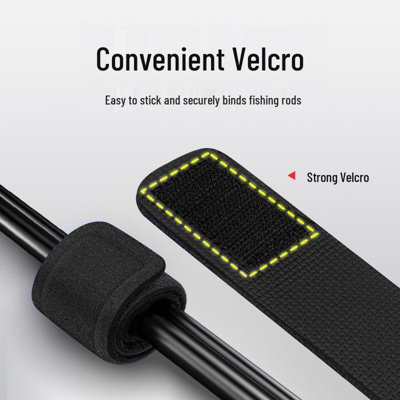 High Elasticity Fishing Rod Sleeve & Tie: Thickened Protective Gear for Rod Storage