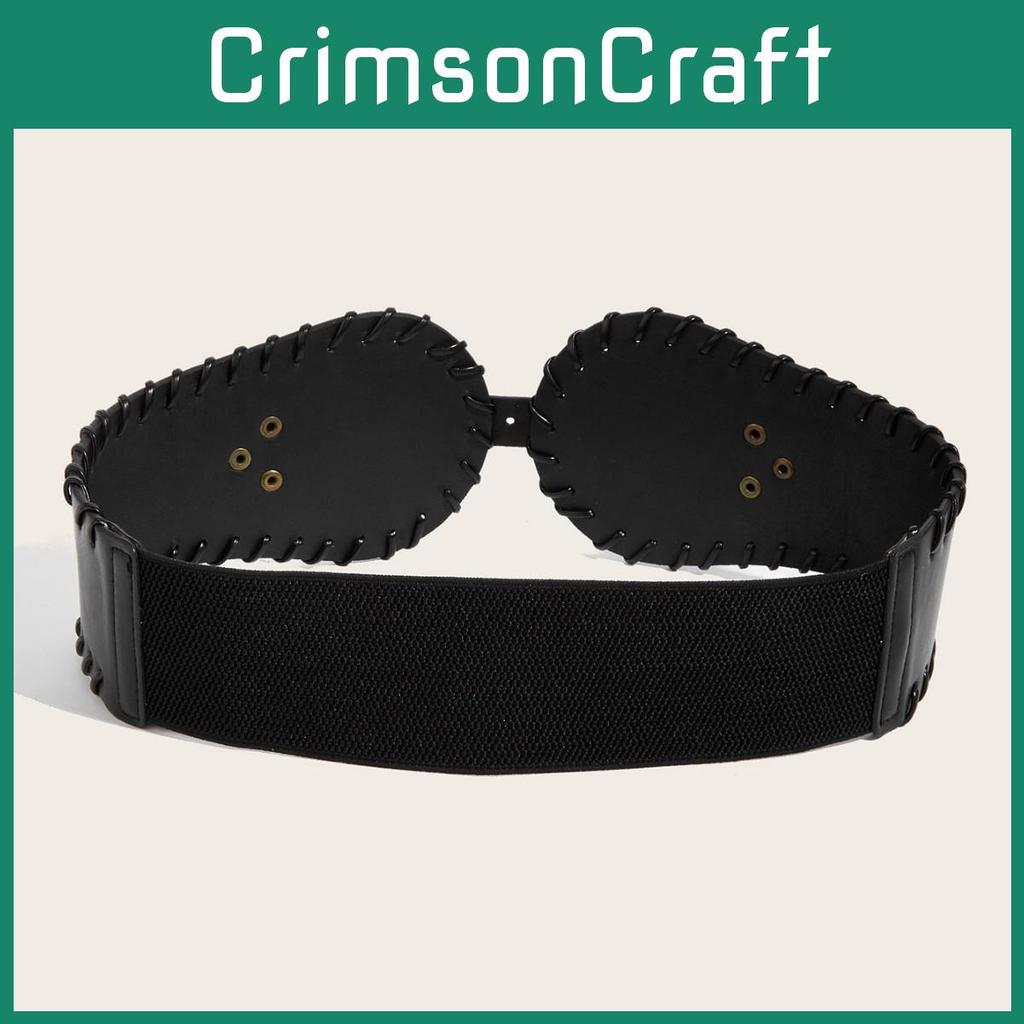 Modern Designer Metal Waist Belt For Women With Double Antique Copper Buckle For Fashion