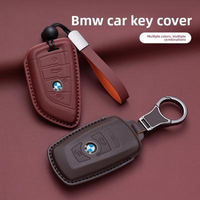 Premium Nappa Leather Key Case for BMW 3 Series 1 5 Series I3 X1 X3 X5 IX3 530 Exact Fit