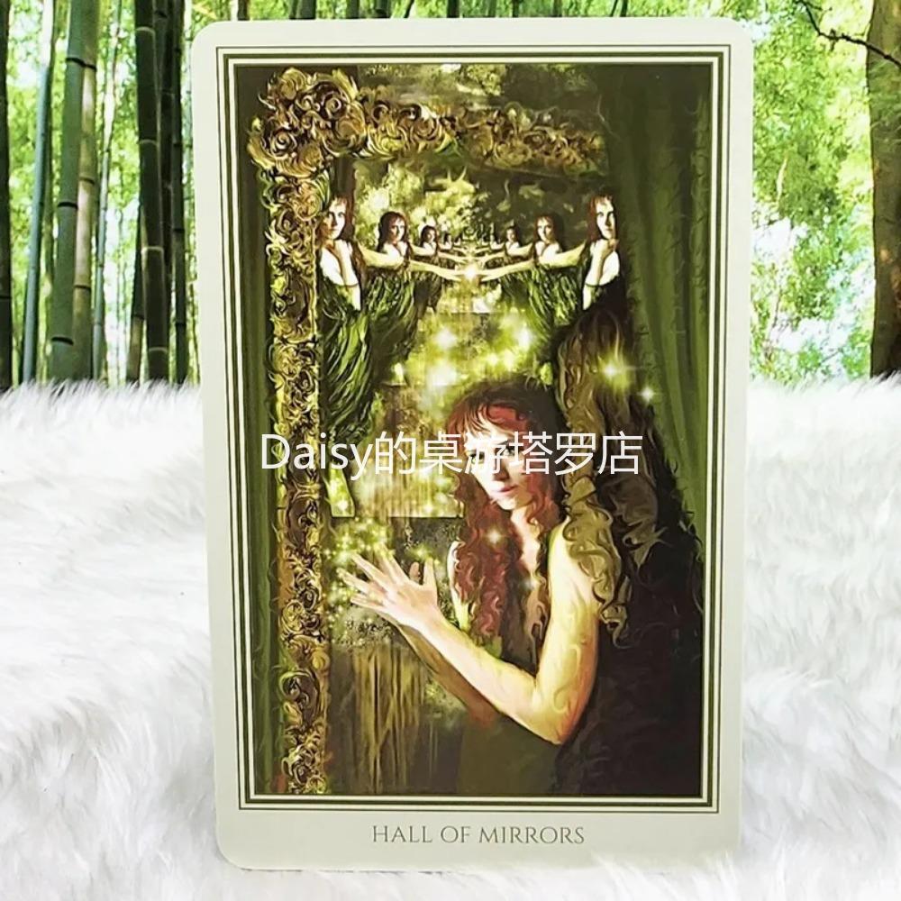 10,4 cm X 7,3 cm Luminous Humanness Oracle Deck Joc de cărți Oracle cu 44 de cărți