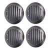 4 Stück 3 Zoll 76 mm RV Luftgitter Deckenlüftung 316 Edelstahl Bootsbelüftungsabdeckung Rundes Luftgitter Gitter für Yacht