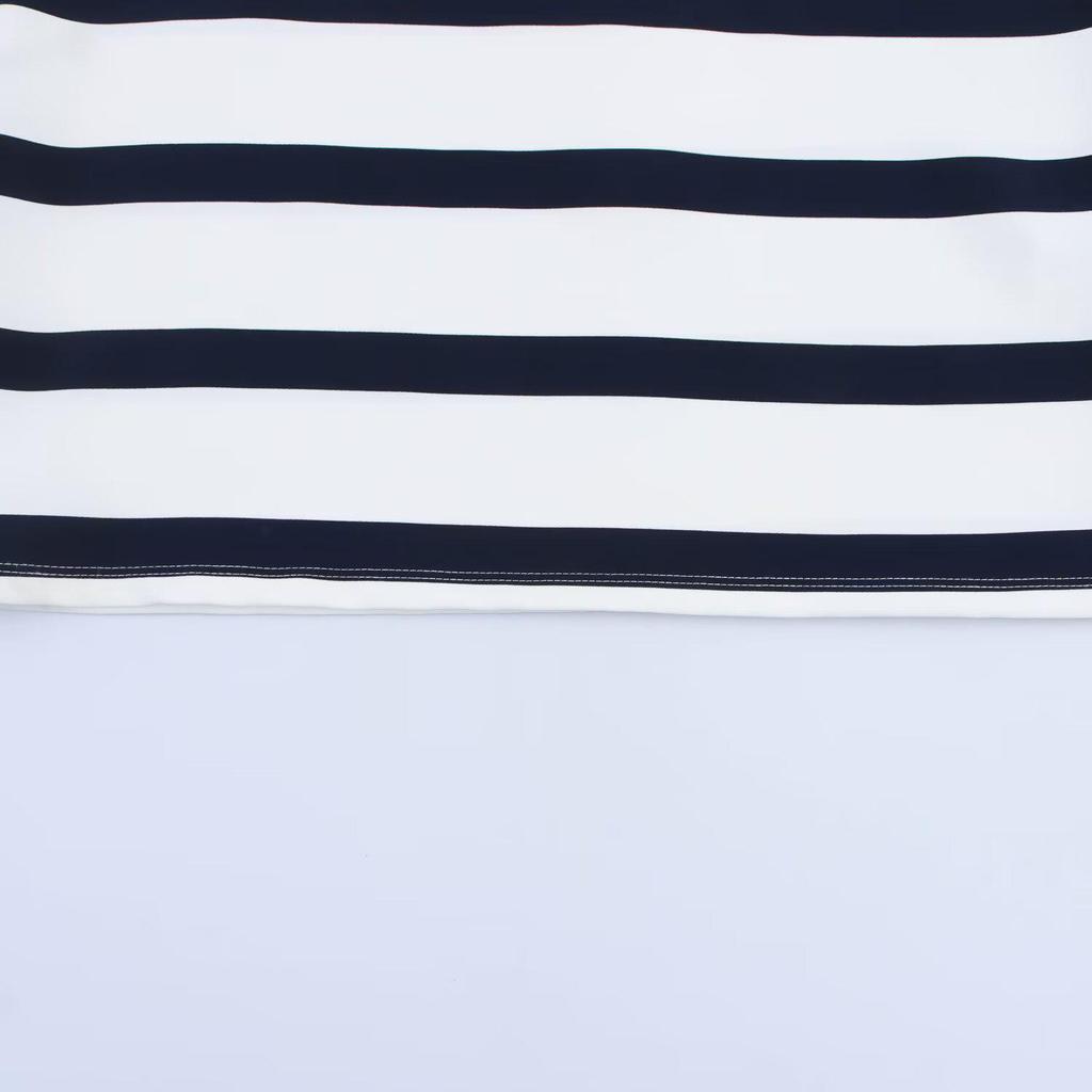 2025 Spring Women's Striped Short Sleeve Top and Casual Shorts - European & American Style