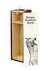 Basque Mountain Horse - Wine Box with a Horse, Alcohol Box with Graphics, Personalized Gift Box from the Art-Dog Brand