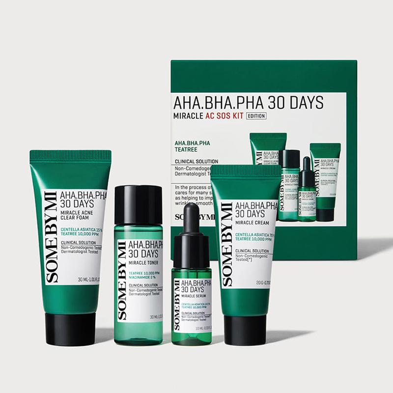 

SOME BY MI AHA BHA PHA 30 Days AC SOS Kit [4 Types] – Mini Trouble Care Set