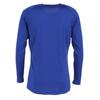 Mizuno Baseball Size O Blue Men's Low-Neck Long-Sleeve Undershirt, (LL),