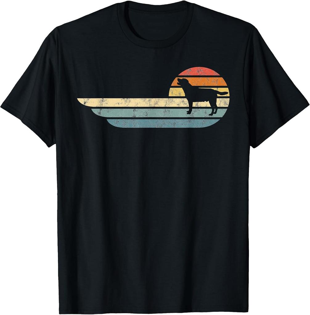 Vintage Labrador Dog Lover T-Shirt for Parents