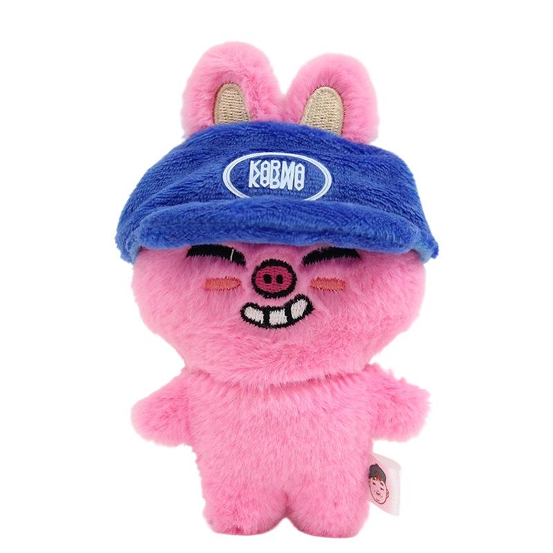 New SKZOO Hooded Stray Children Plush Doll Bag Keychain Pendant Doll Pre-sale