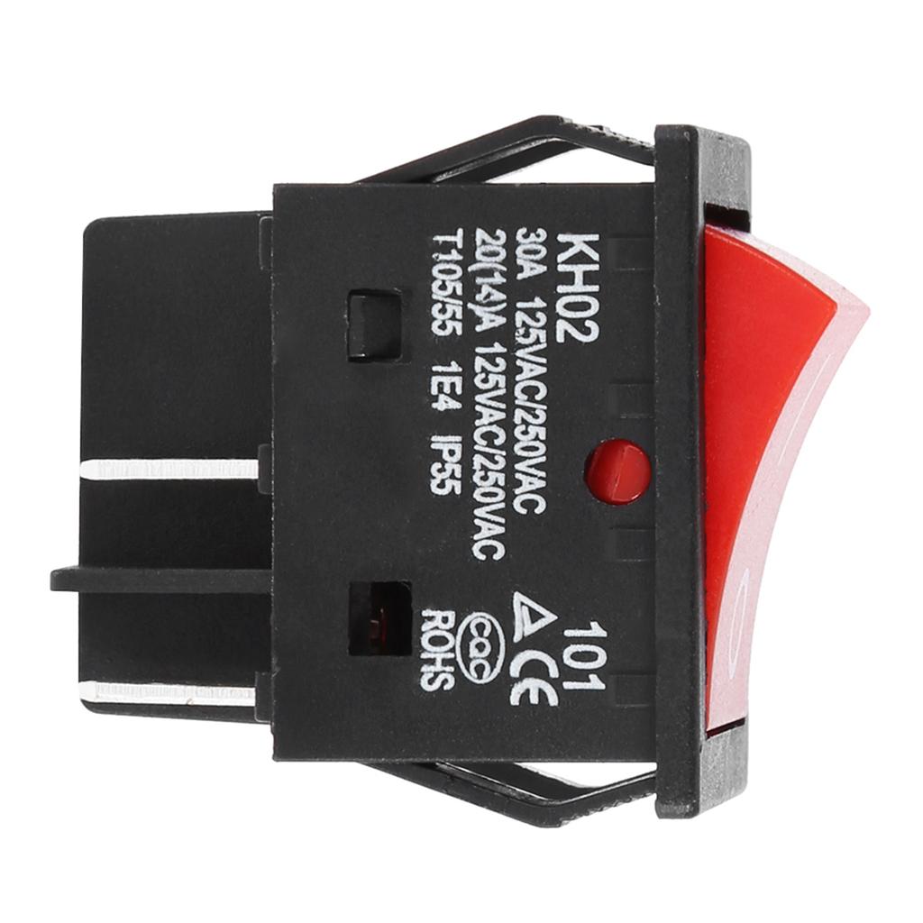 30A Schweißer Schweißen Maschine 4Pin Boot Typ ONOFF Wippschalter (5 Stück)