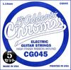 Electric Guitar Single Set of 5 D'Addario Strings, Flatwound, .045 Gauge, CG045, [ ]