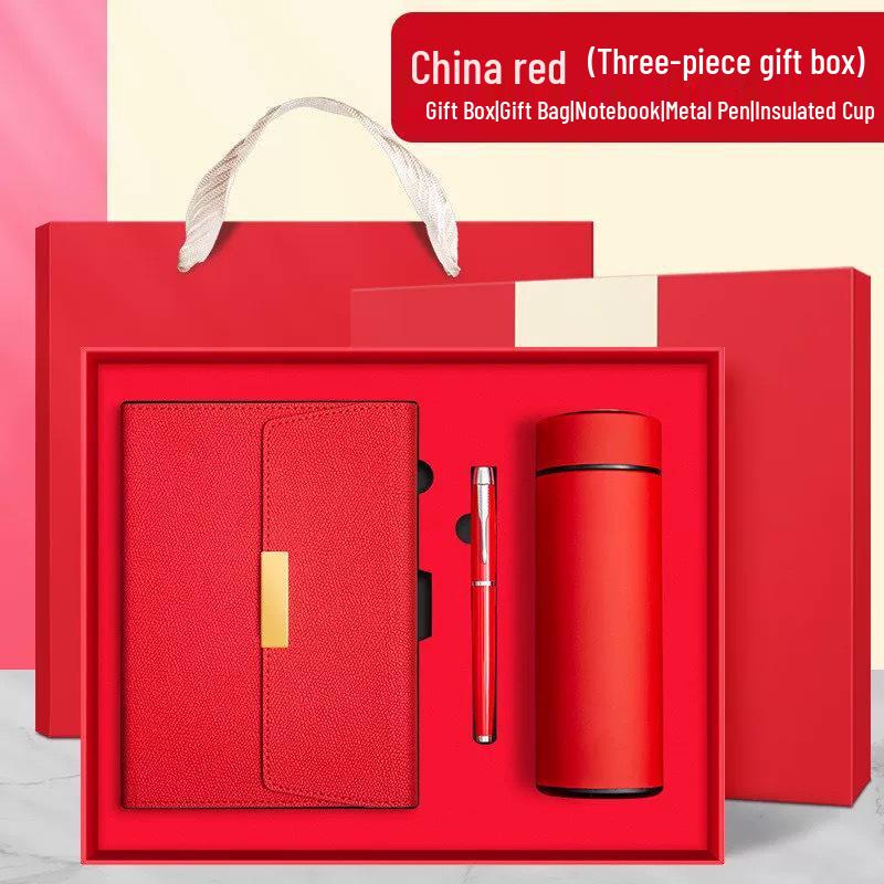 Customizable A5 Notebook Gift Set with Logo Printing - Corporate Business Souvenir