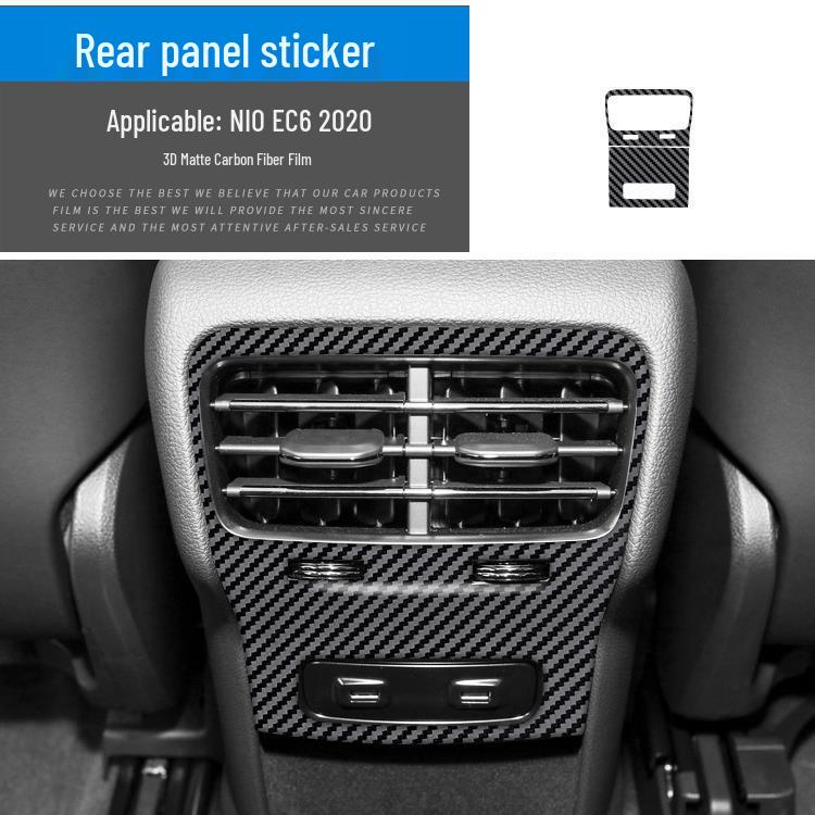 Compatible Nio ES8 (18-20) Carbon Fiber Gear Stickers for ES6/EC6 - Free Replacement If Damaged