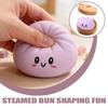 Midou Slow Rising Dumpling Squishy Squeeze Toys Pack Sensory Stress Relief Squishies Soft Stretchy Fidget Toy For Anxiety Relief