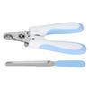 Pet Nail Clippers with File Set Stainless Steel Dog Nails Cutting Trimming Grooming ToolL with File