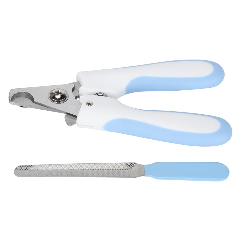 Pet Nail Clippers with File Set Stainless Steel Dog Nails Cutting Trimming Grooming ToolL with File