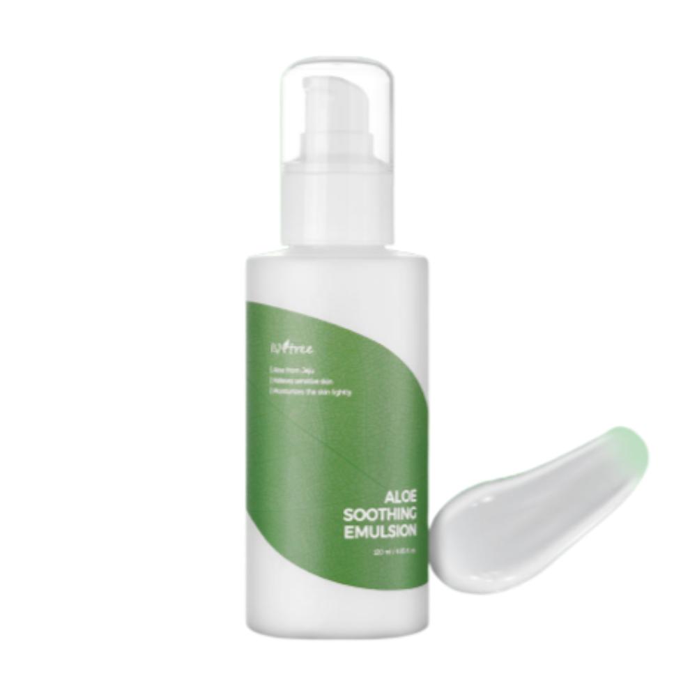 Isntree Успокаивающая эмульсия с алоэ 120 мл Легкая увлажняющая и успокаивающая эмульсия