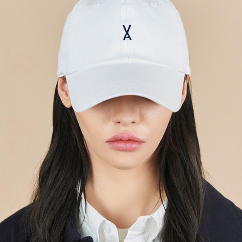 

VARZAR logo oversized chino ball cap white FREE