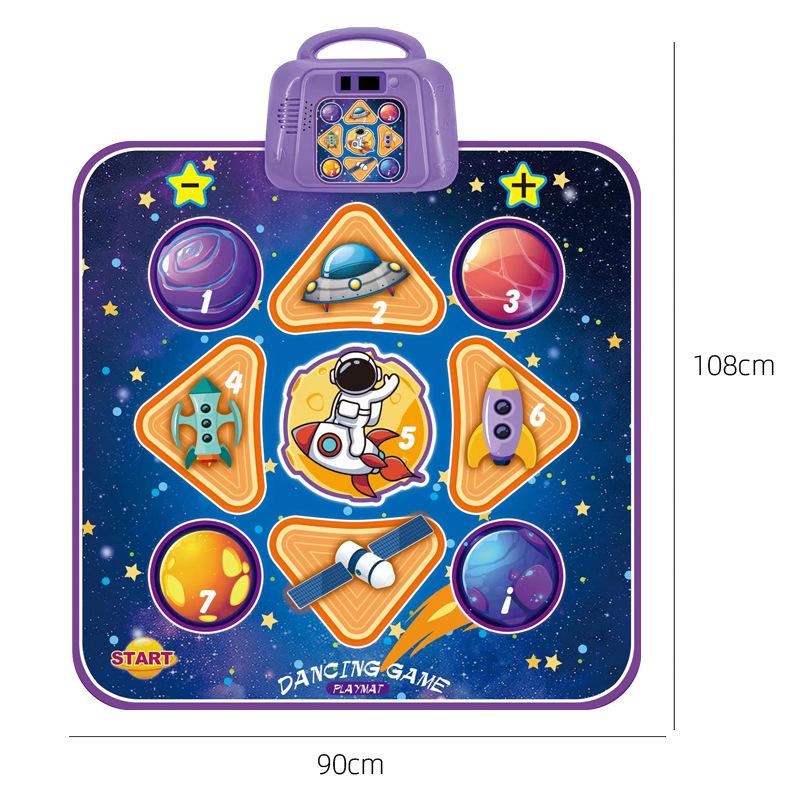 

Children S Household Electric Dance Blanket, Foot Music Carpet Game Machine With Integral Toy