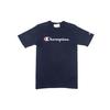 Champion T Shirt US Version Unisex Navy Blue GT19-Y06136-NYC