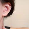 Accessible Luxury Medical Titanium Steel Flash Hua Zi Female Magnetic Ear Studs