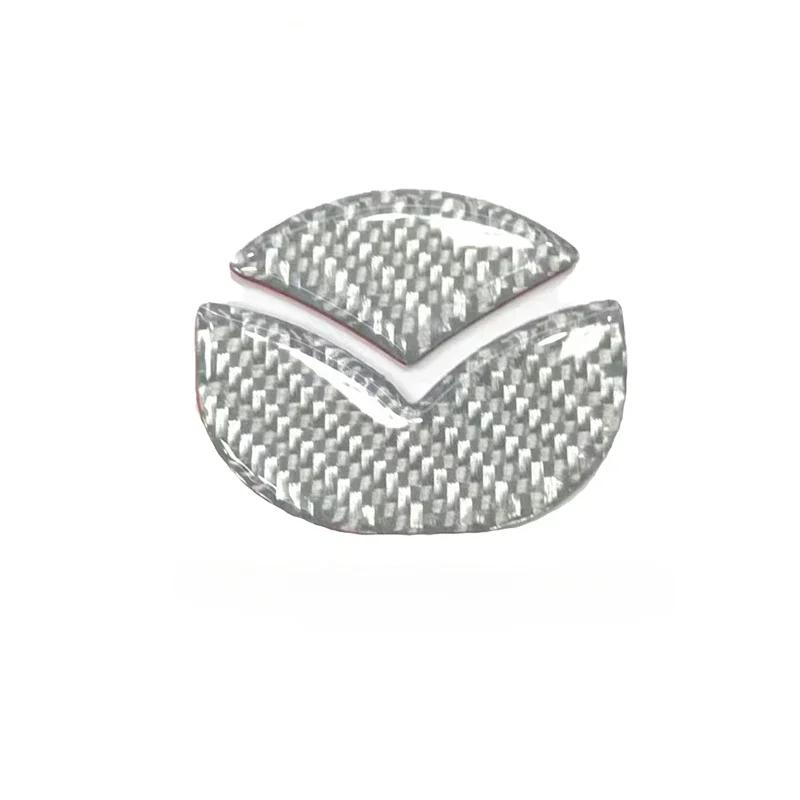 2025 Hot For Mazda Axela CX3 CX4 CX5 RX7 Atenza MX3 MX5 CX9 CX7 RX8 SKYACTIV Epoxy Sticker Car Steering Wheel Emblem Modified De