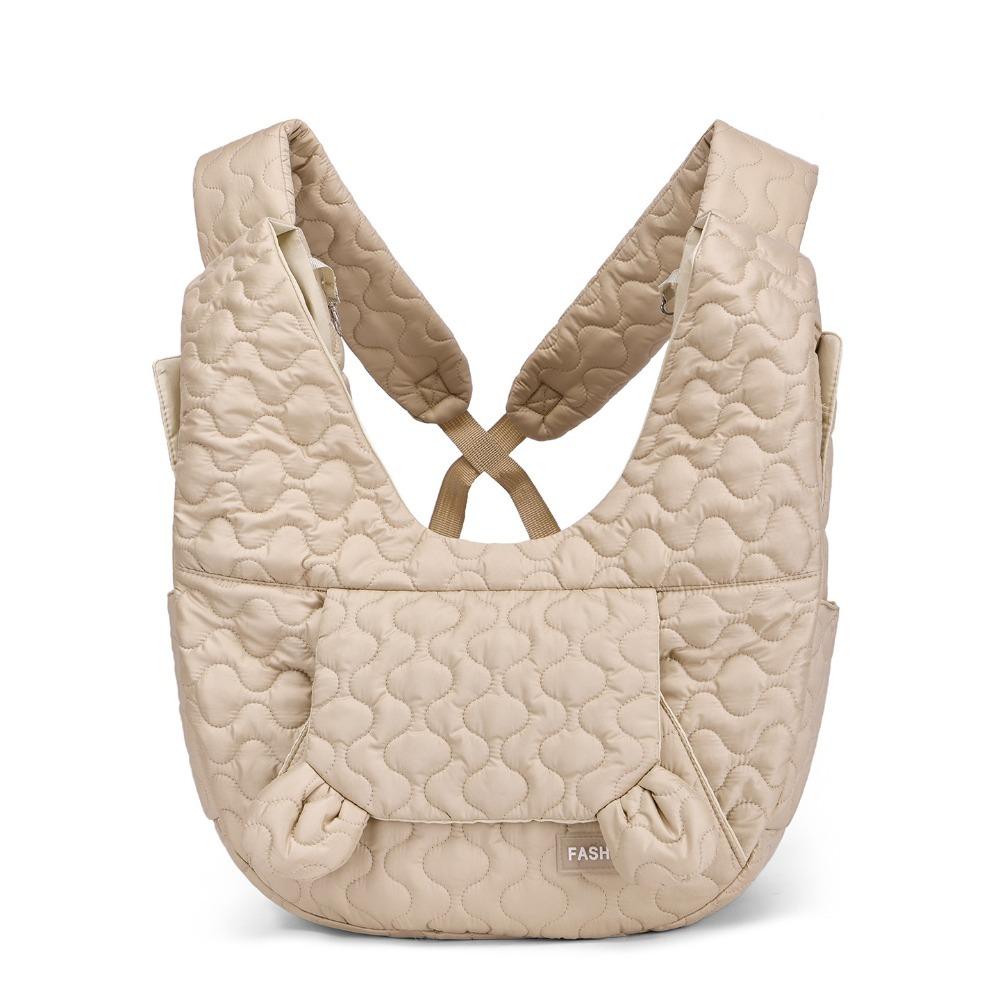 

Waterproof Pet Dog Backpack Wear Resistant Large Capacity Pet Chest Bag Cross Strap Hand Free Cat Carrying Bag Shopping хаки