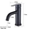 306 Stainless Steel Black Basin Faucet