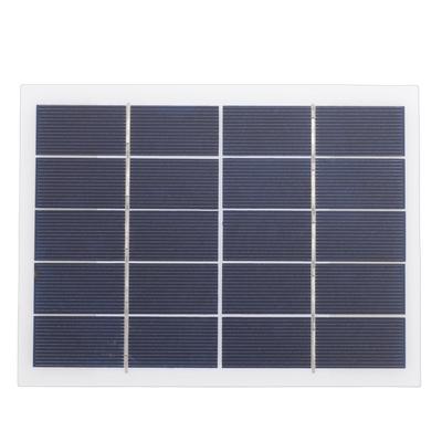 Solar Panel 3W Type C Interface Polycrystalline Silicon Solar Panel for Courtyard Light Security Camera