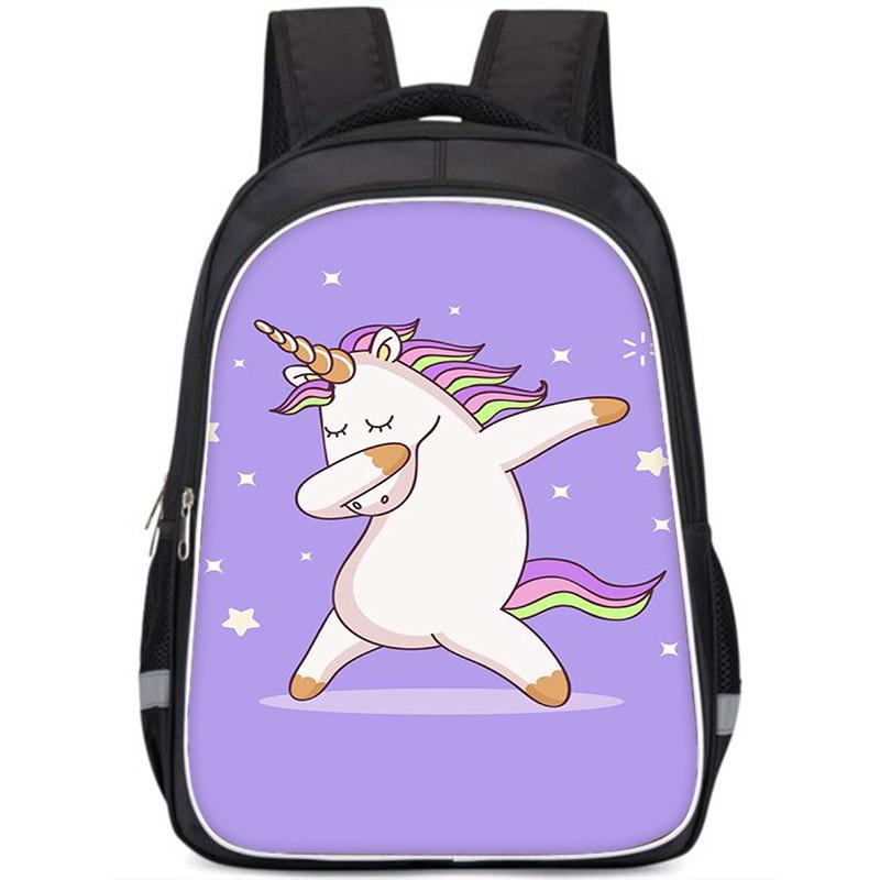 Unicorn Backpack For School Large Capacity Lightweight Design For Boys And Girls