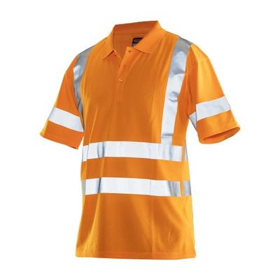Jobman Mens High-Vis Polo Shirt