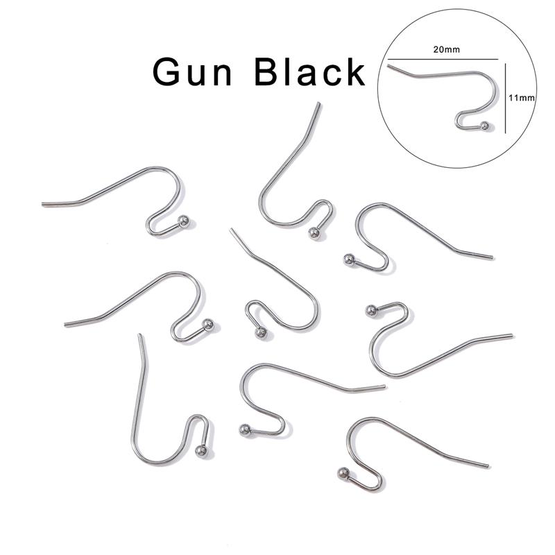 100Pcs 20x22mm Irony Charm Findings Earrings Clasps Hooks Fittings DIY Jewelry Making Accessories