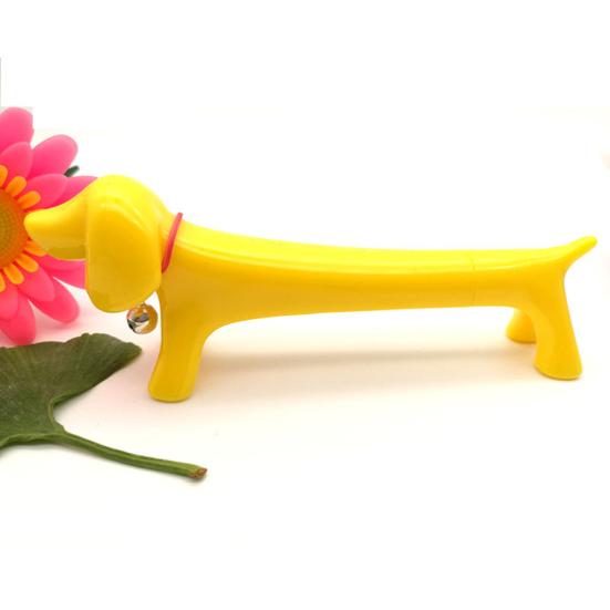 1 pix cu gel cu bile de cerneală, umplut cu câine drăguț, în formă de cățeluș, articole de papetărie de birou