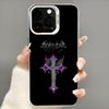 Cool Cyber Sigil Cross Phone Case  Phone Case For iPhone 14 16 15 11 12 13 Pro Max Mini Plus Shockproof Cover