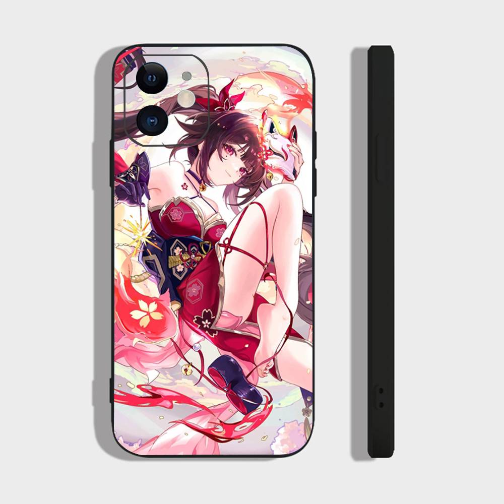 

Чехол для телефона Honkai Star Rail со Sparkle Animation для iPhone 17 Air 16 15 14 13 Pro Max 11 12 Черный силиконовый чехол IPHONE 13PRO