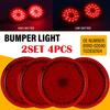 4 Red Rear Bumper Reflector LED Brake Tail Light For Scion iQ 2008-15/xB 2011-15