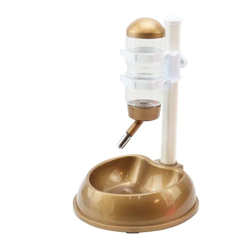 Automatic Pet Drinker Dog Bowls Water Bottles Universal Dog Drinker Feeder Liftable Bowl Dispenser Bowl Puppy Pet Products