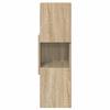 Corner Cabinet 25.5x25x80cm Engineered Wood Sonoma Oak
