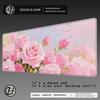 HYBXAXC Simple Oil Painting Mouse Pad Large Rubber Antislip PC Desk Accessories Mousepad for Gamer Keyboard Mats Decor Mat