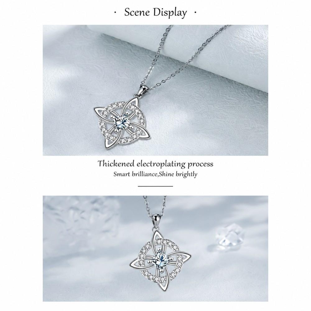 Zircon Gemstone Birthstone Necklace Handmade Amulet Necklace Birthday Anniversary Special Occasion
