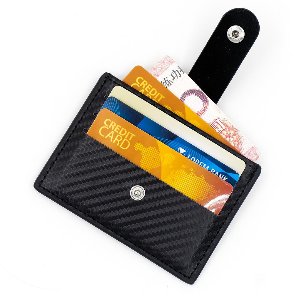 1PC Thin Card Bag Fashionable Business Multi-card Position Neutral Card Clip Pu Change Bag Fashionable Card Bag