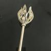 Rhinestones Flower Cosplay Wand Queen Scepter For Elegant Outfit Enhancement And Special Occasion Stage Performances