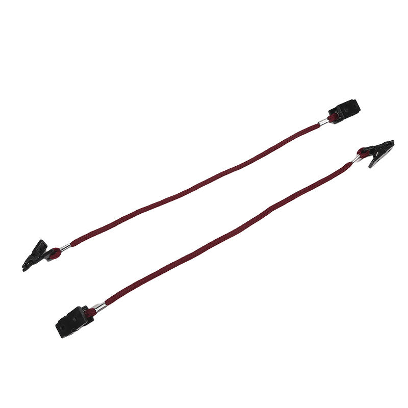 2pcs Women Men Travel Sun Hat Holder Straps Windproof Rope Sports Anti-drop Anti-lost Glasses Chain