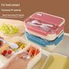 Pintian Microwavable Divided Lunch Box Set