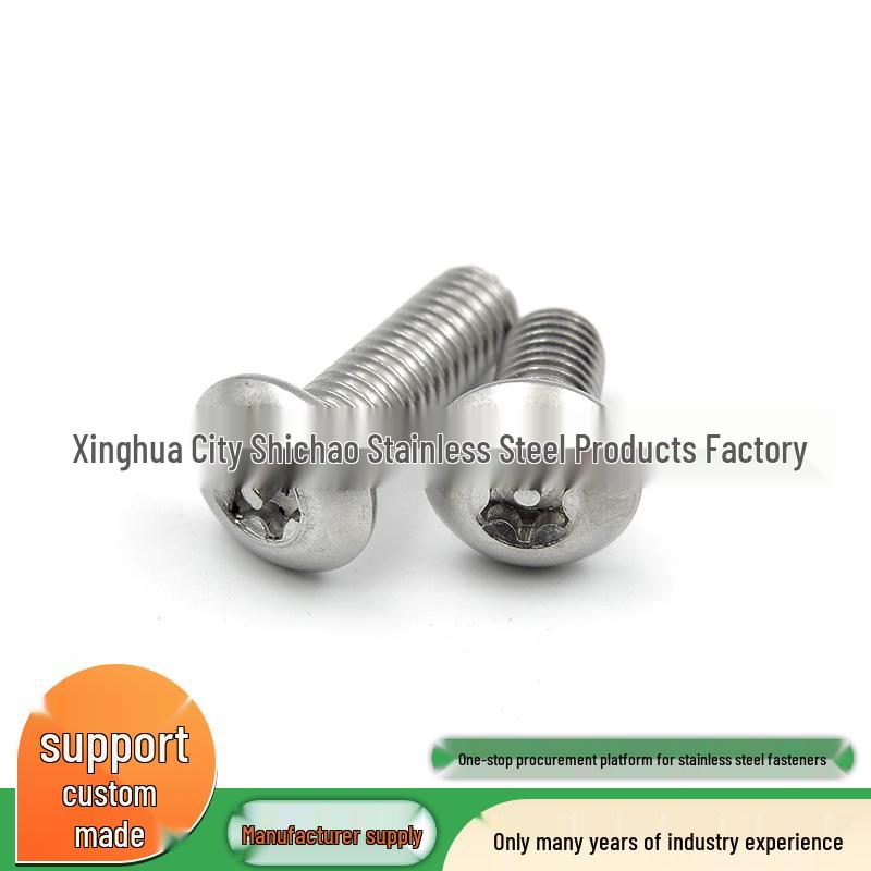 304 Stainless Steel Torx Anti-theft High-speed Rail Bolt