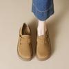 Small thick-soled retro new spring one-pedal single shoes