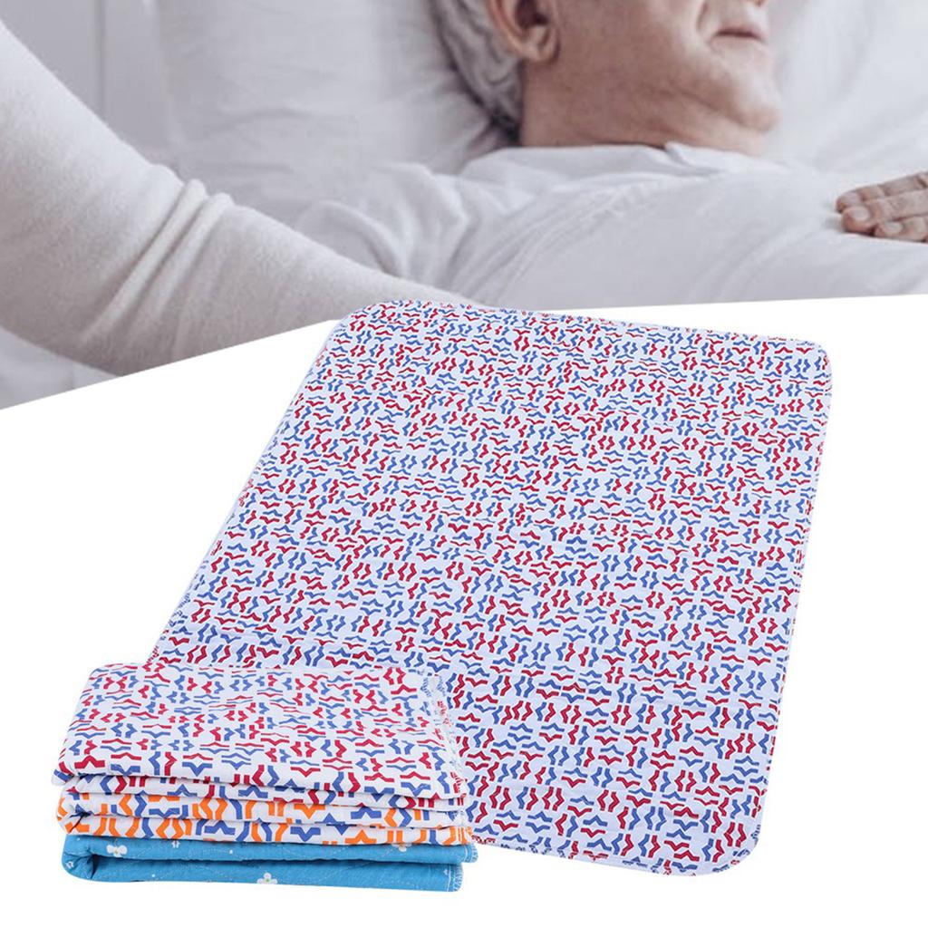 Washable Reusable Incontinence Underpads Absorbent Cotton Bed Pads for Elder Children