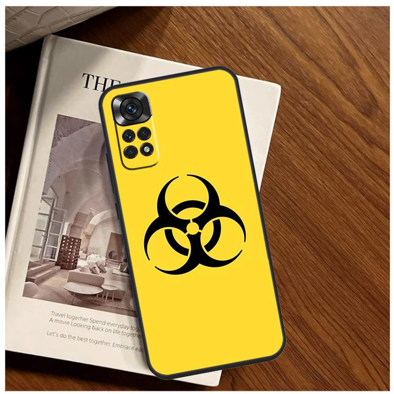 

Biohazard Symbol Logo Case For Xiaomi Redmi Note 13 9 10 11 12 14 15 Pro Plus Cover For Redmi 15 C 12C 13C 14C 10C Redmi Note 13 Pro 4G
