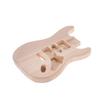 Unfinished Electric Guitar Body Wooden Handcrafted Guitar Barrel Replacement Parts