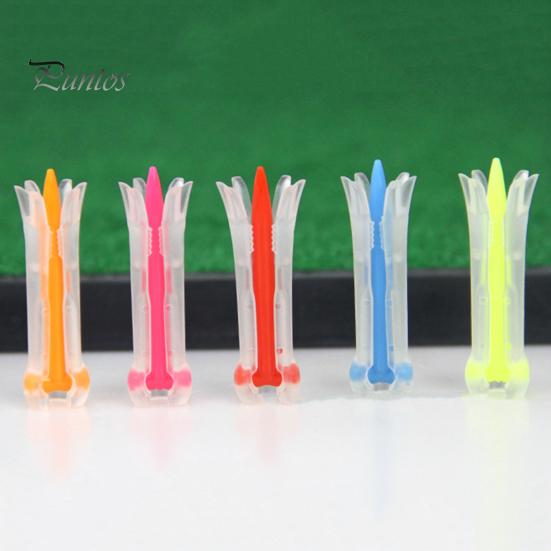 Golf Shoes Spike Replacement Adjustable Tee with Stable Ball Holder Plastic Height Practice Accessories High-strength Spikes