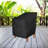 Chair Cover Waterproof Buckle Outdoor Seat Cover Foldable Oxford Cloth Patio Lounge